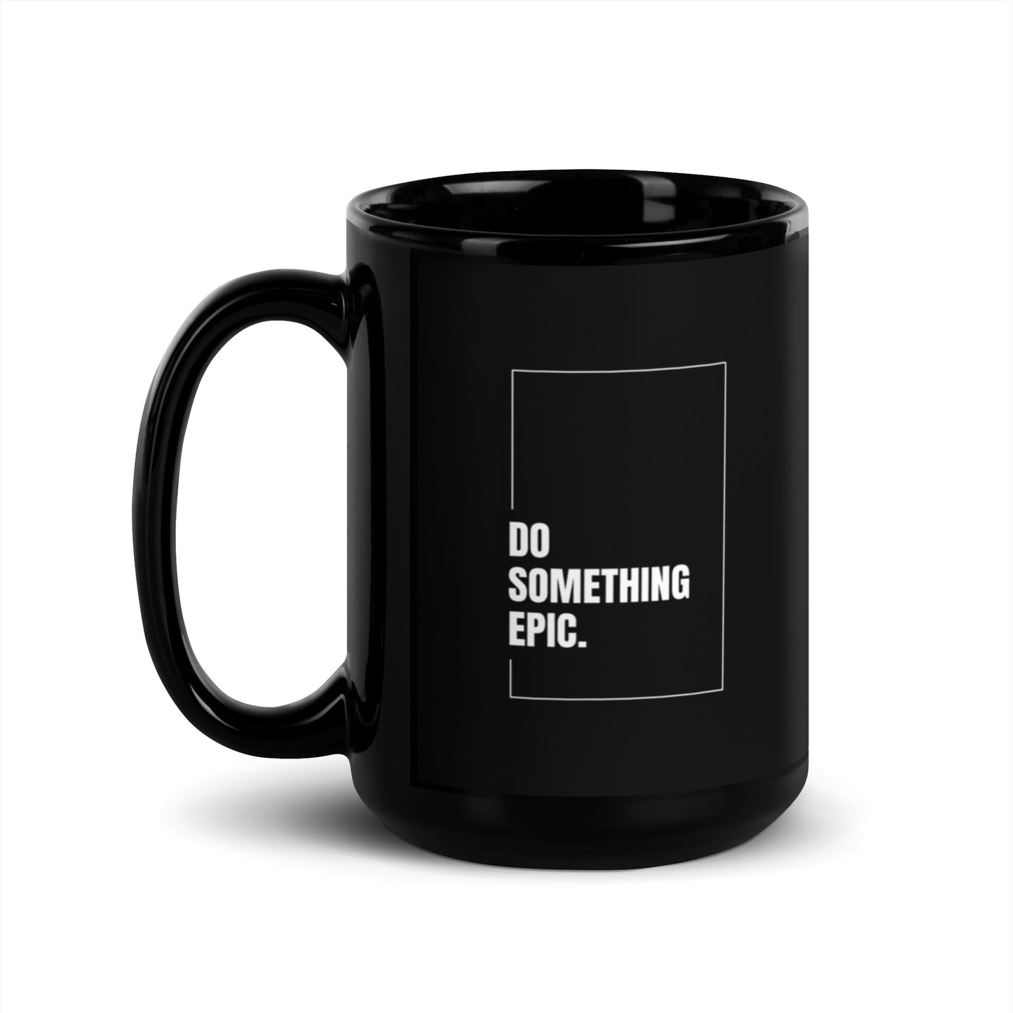 Epic Black Glossy Mug