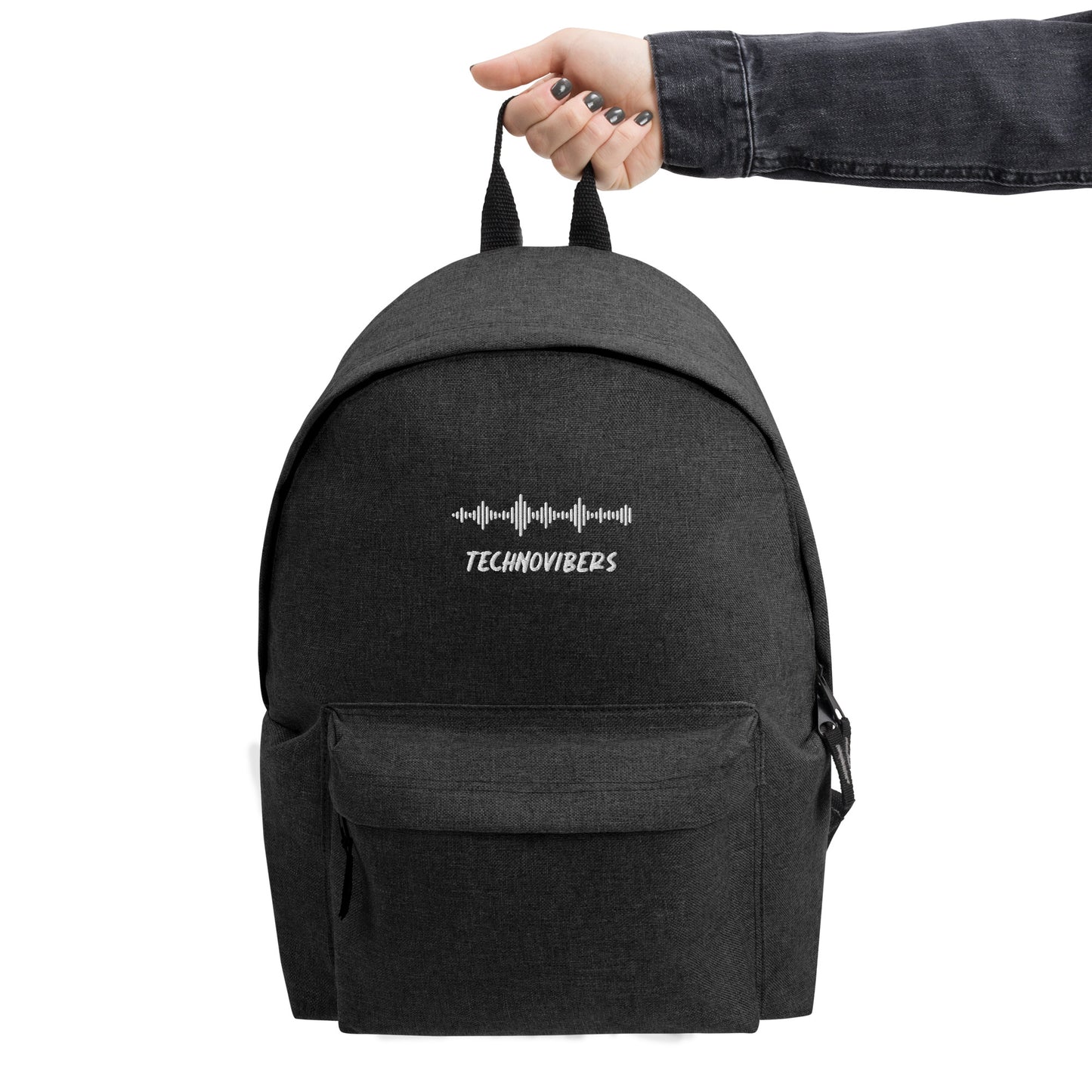 Technoviber embroidered backpack