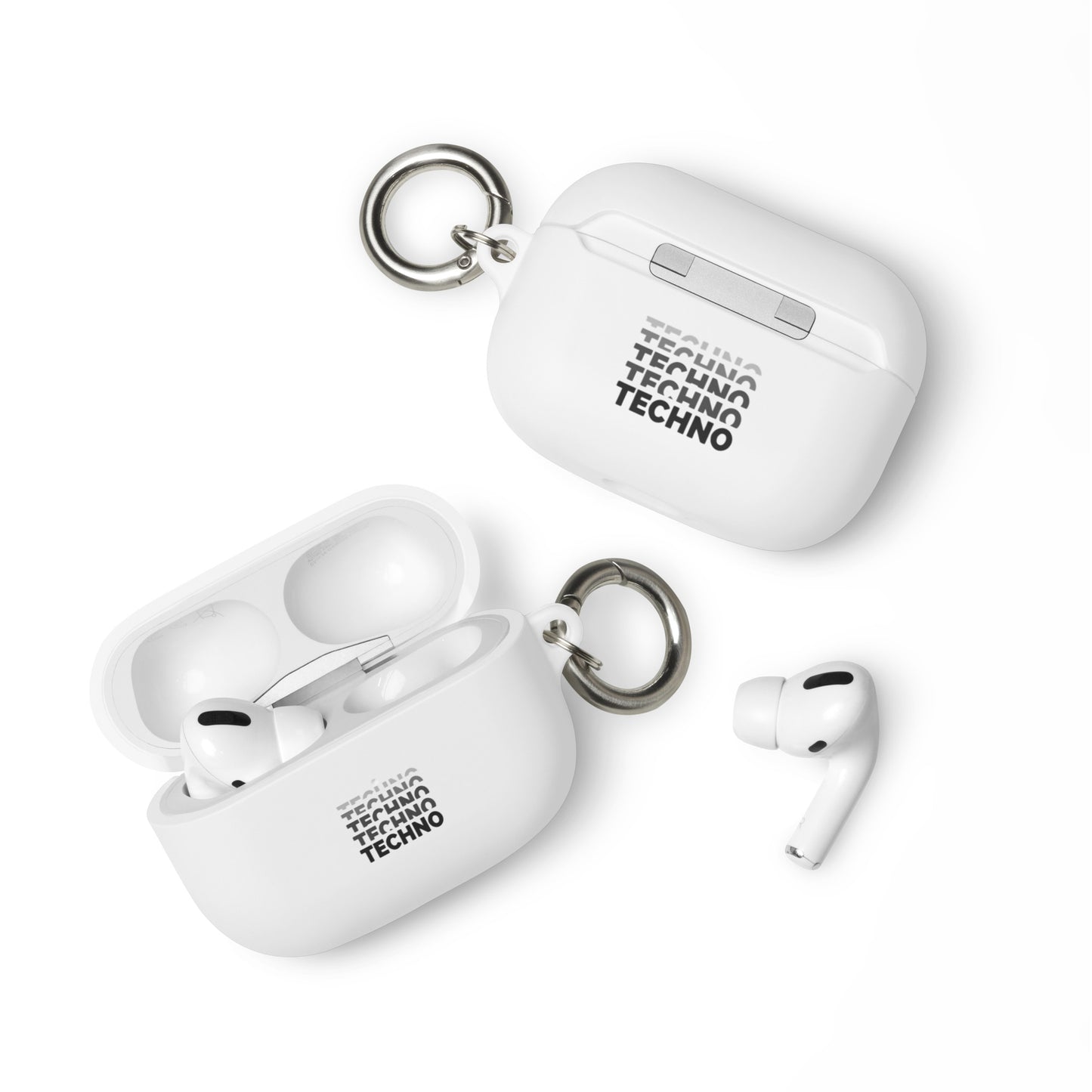 Techno Layers White Rubber Case for AirPods®