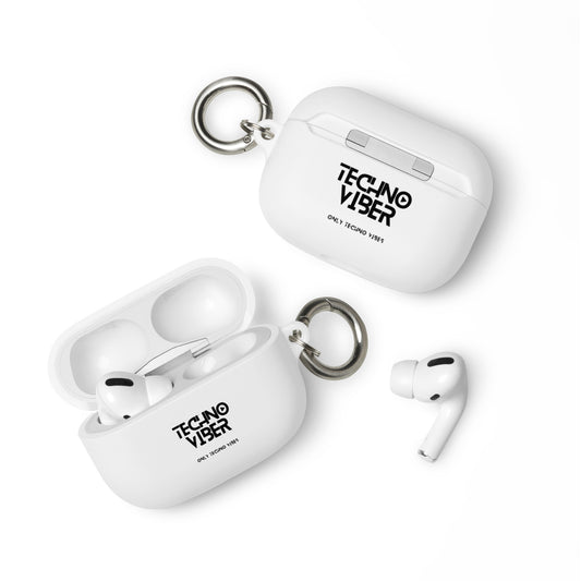 Technoviber White Rubber Case for AirPods®