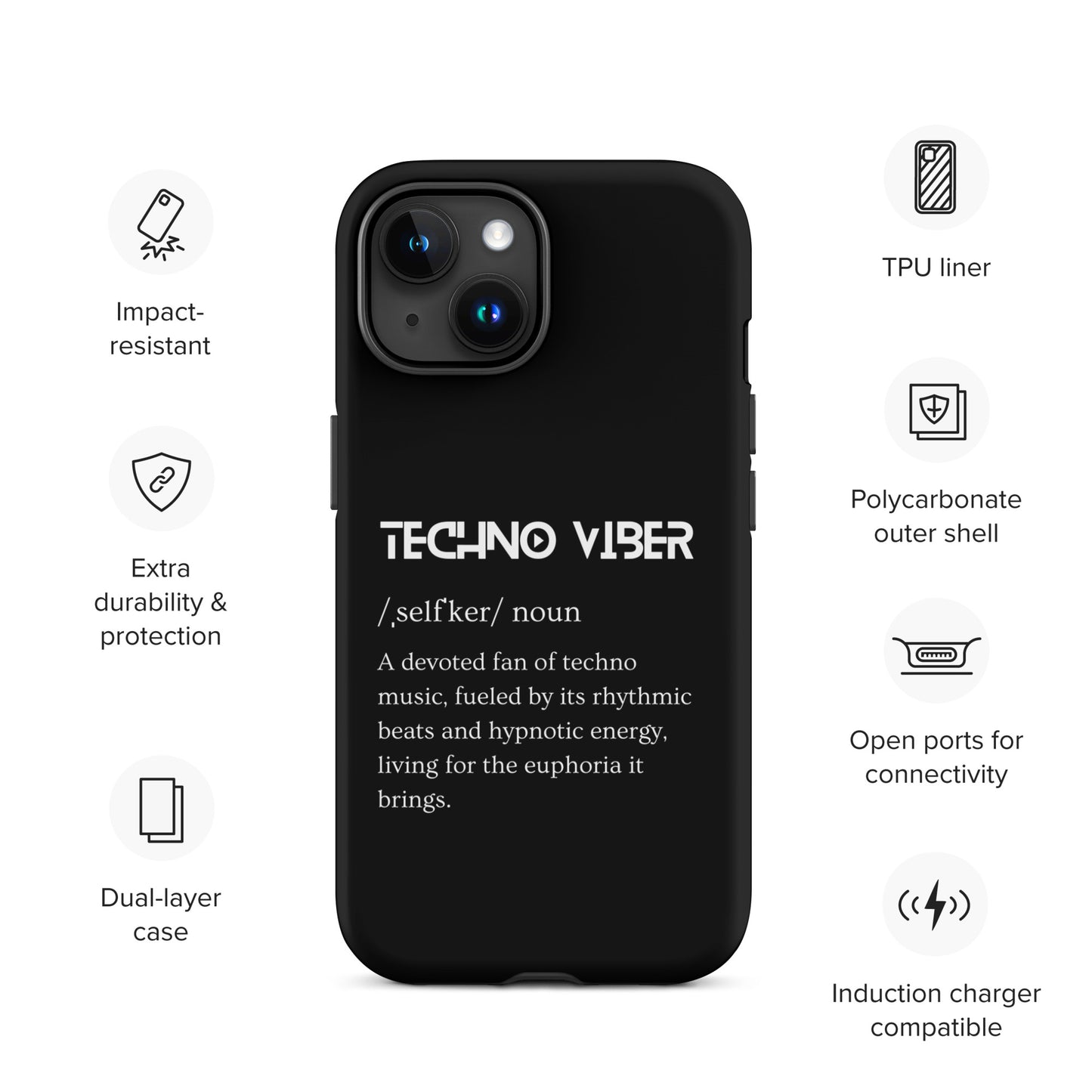 Technoviber Tough Case for iPhone®