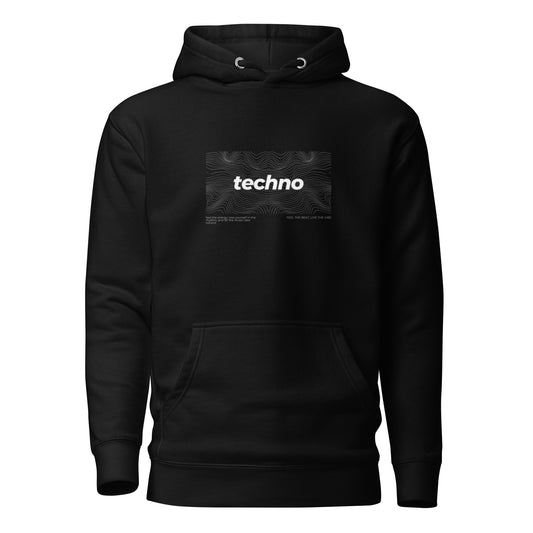 Techno Wave Unisex Hoodie