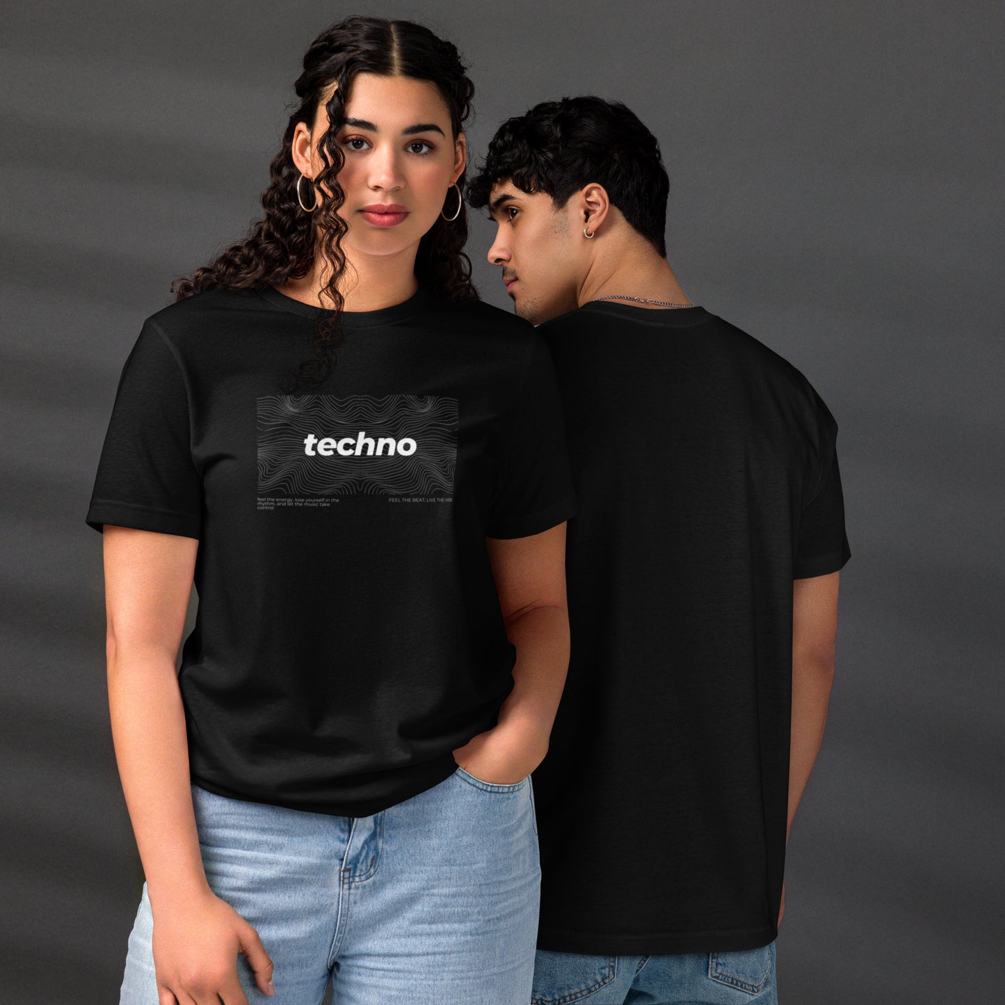 Techno Waves Unisex staple eco t-shirt